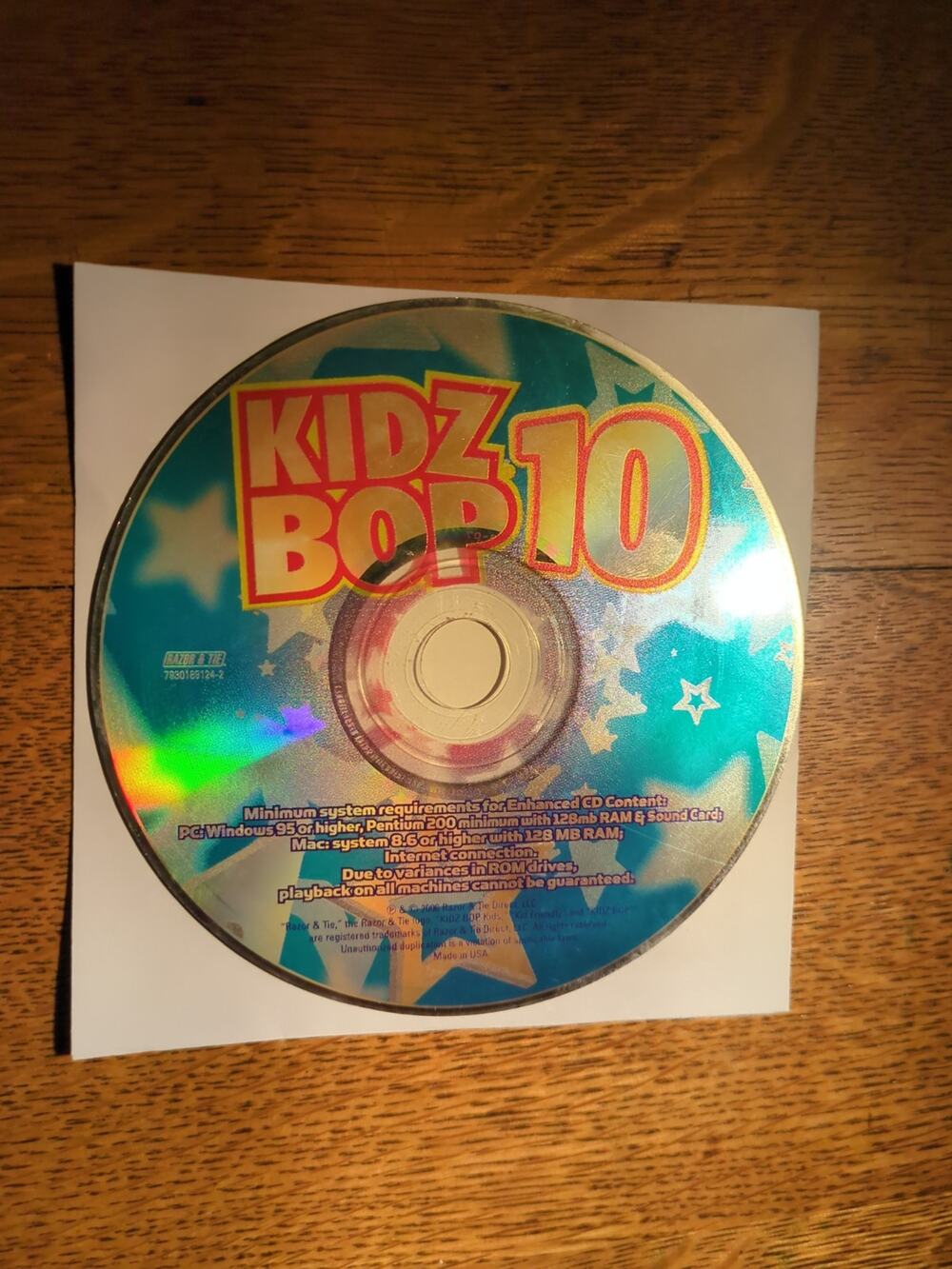 Kidz Bop 10 (CD 2006, Razor & Tie) Disc Only